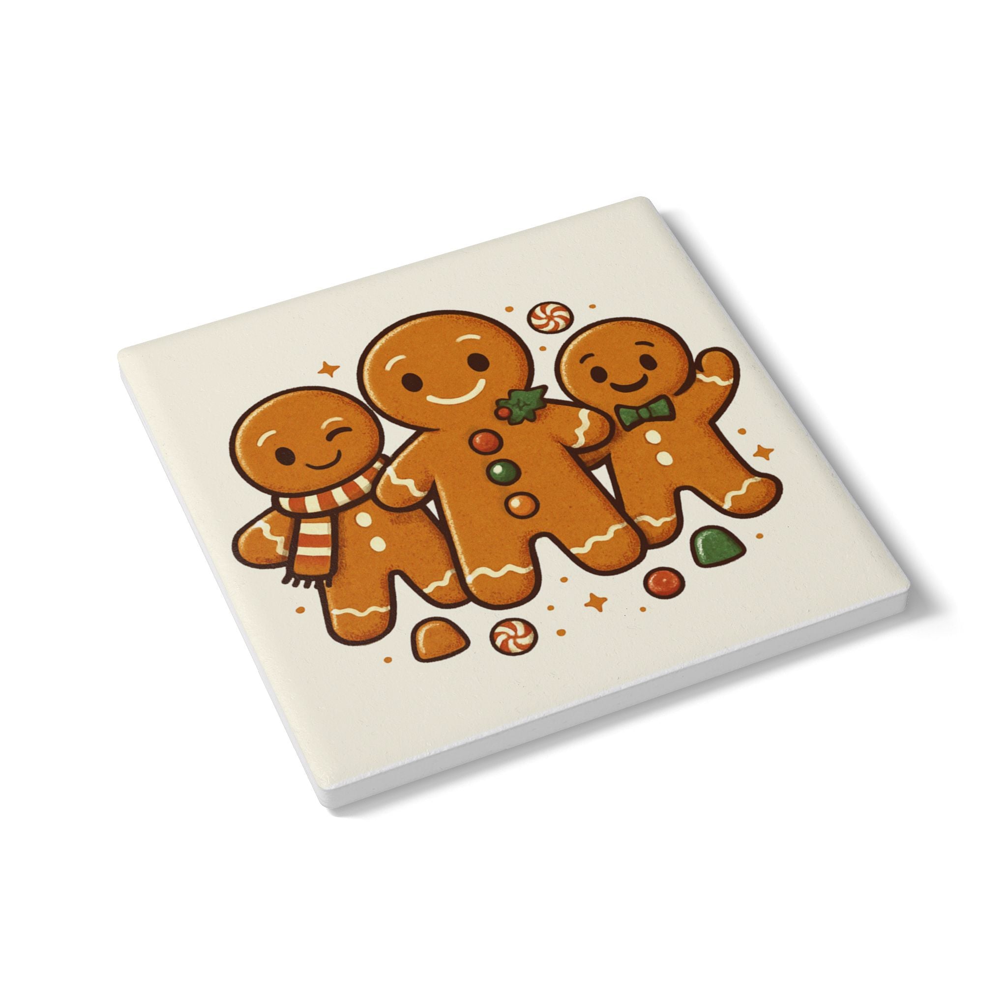Gingerbread Coasters