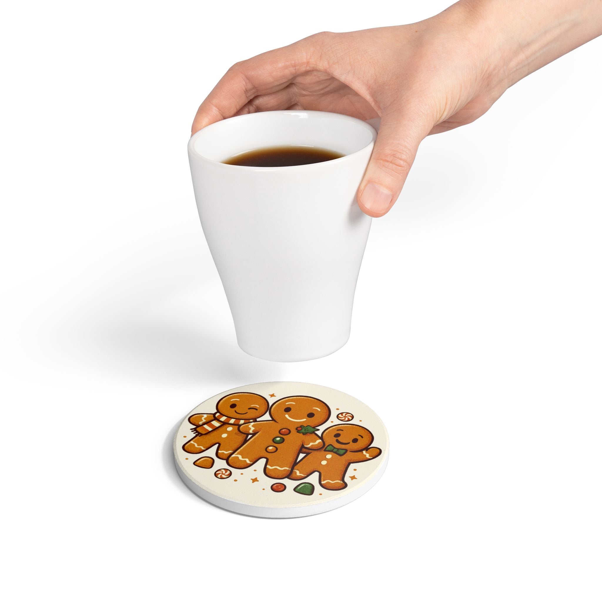 Gingerbread Coasters