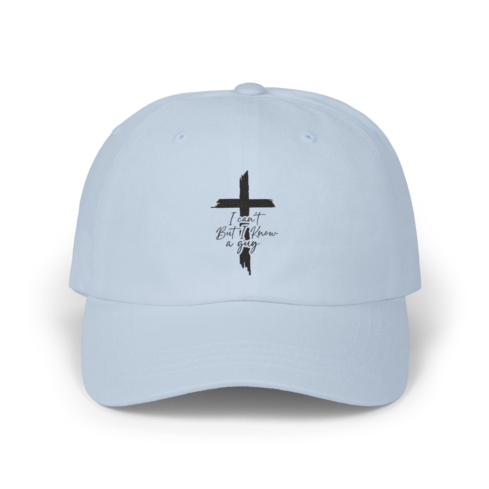 Caps with Cross with "Faith" Embroidery