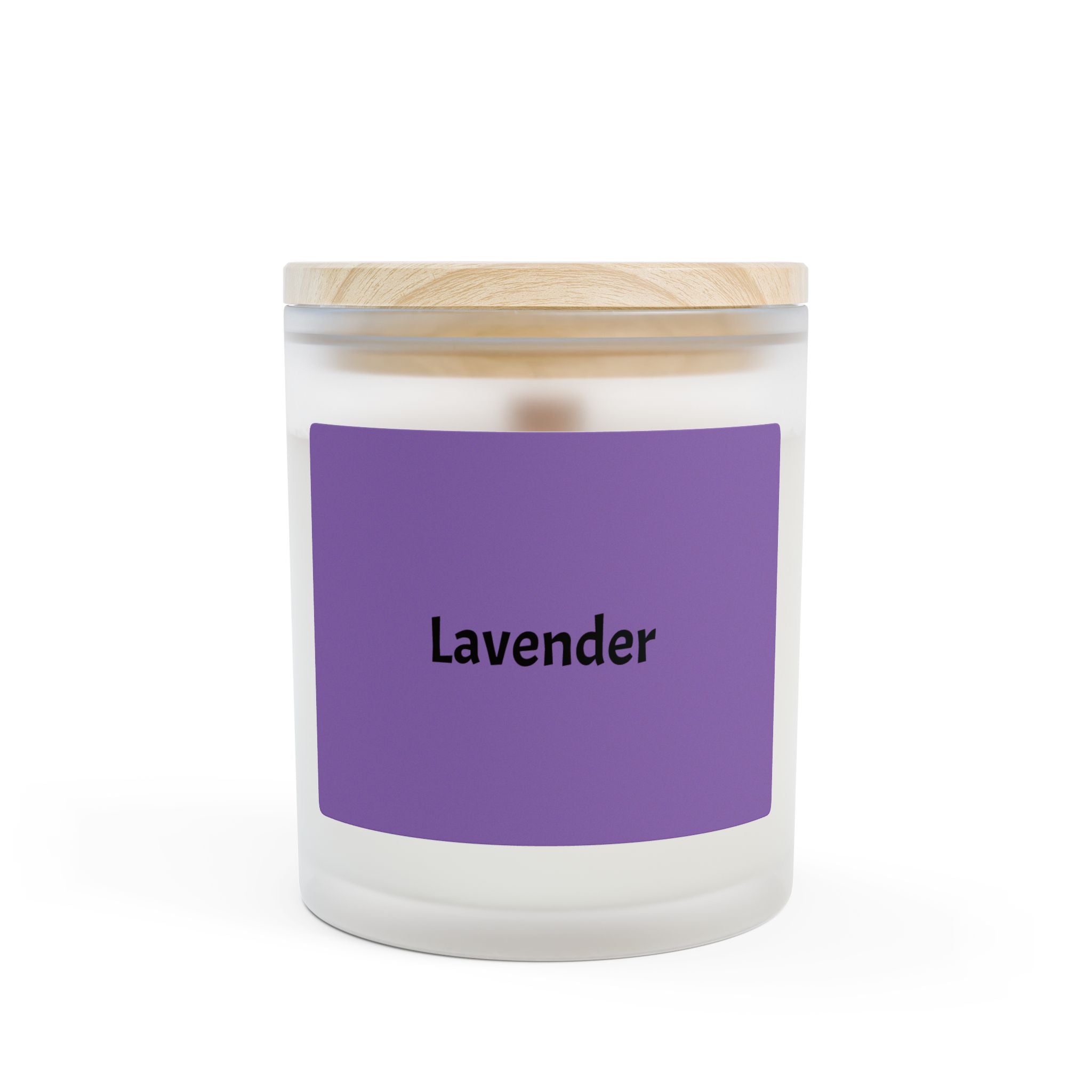 Vanilla Frosted Glass Candle