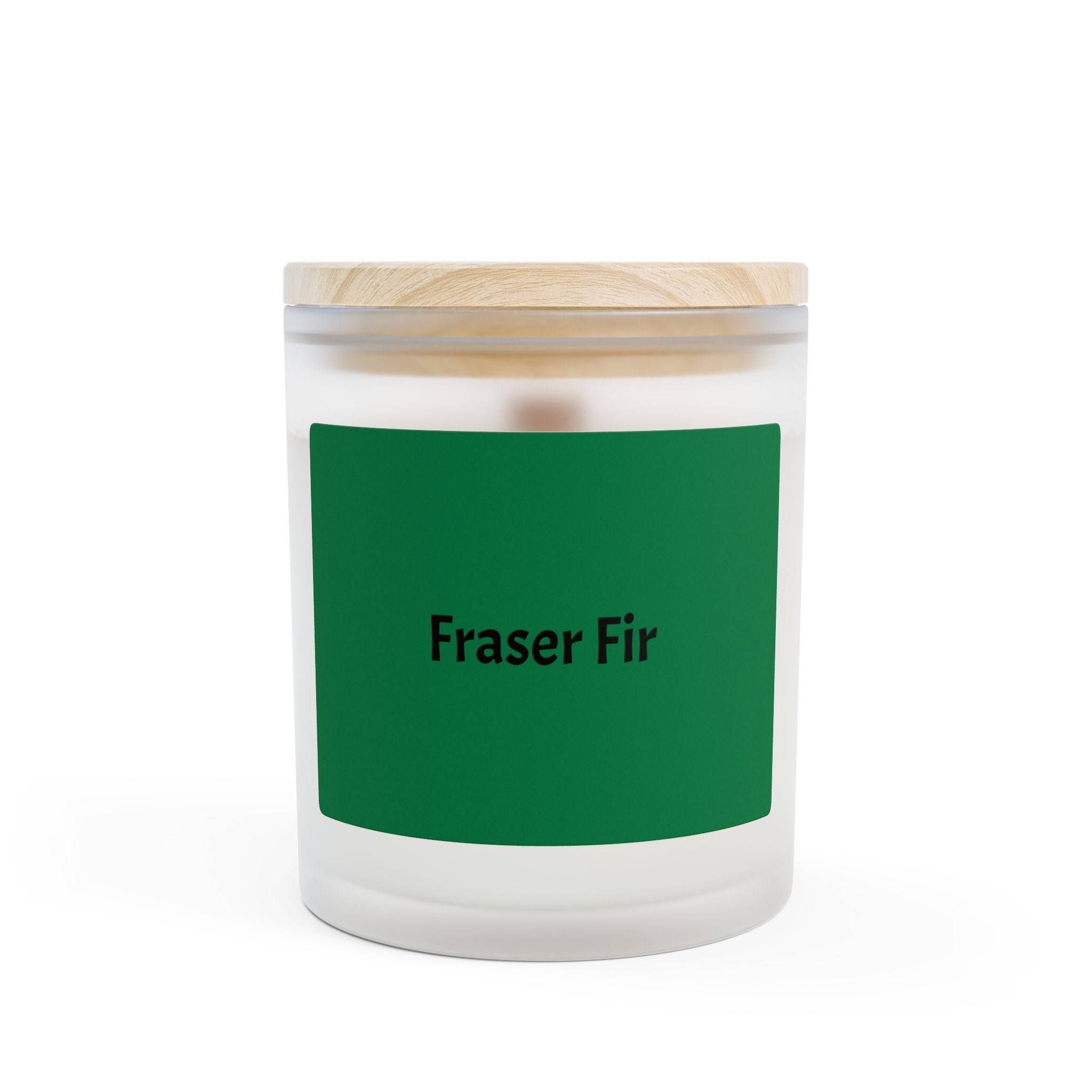 Vanilla Frosted Glass Candle