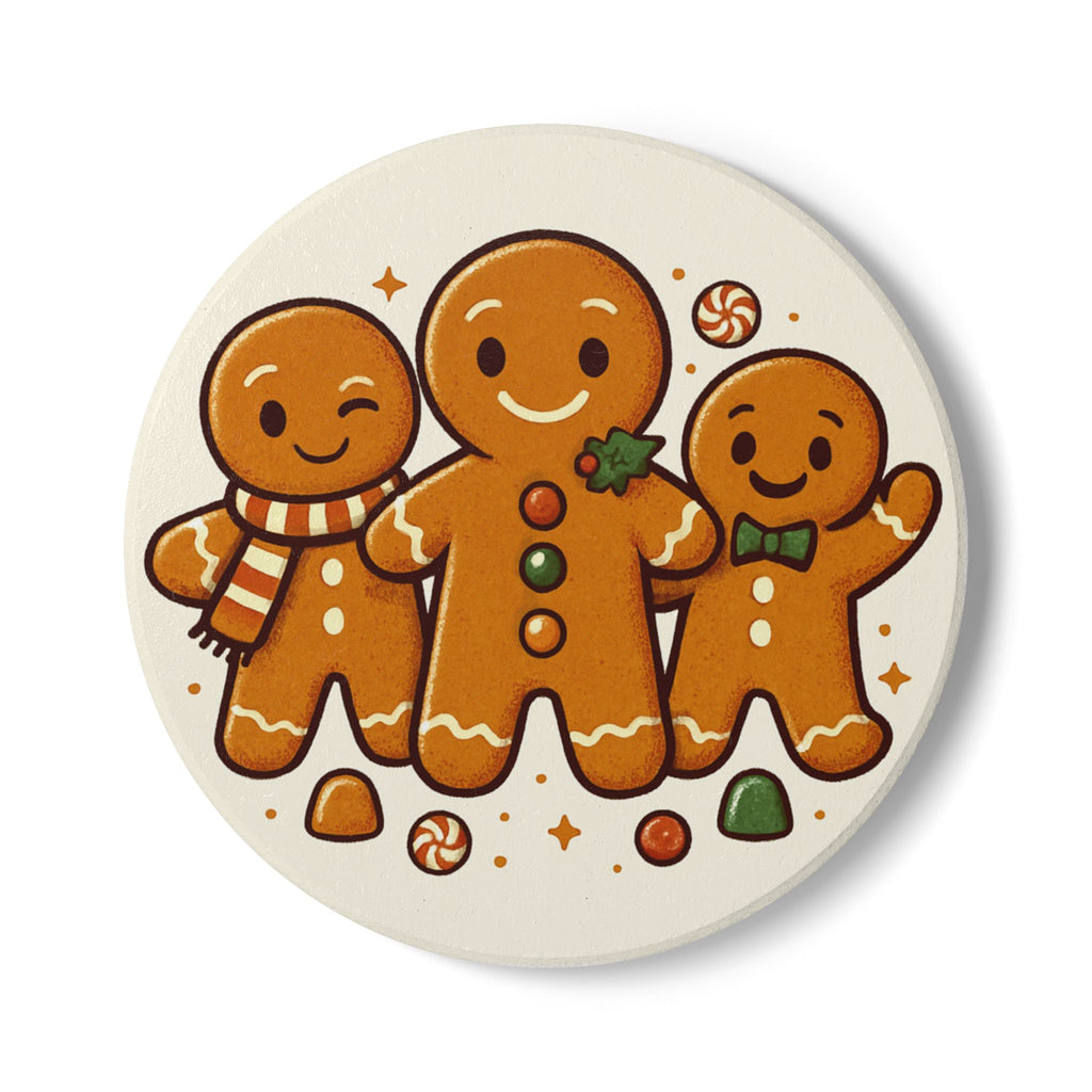 Gingerbread Coasters