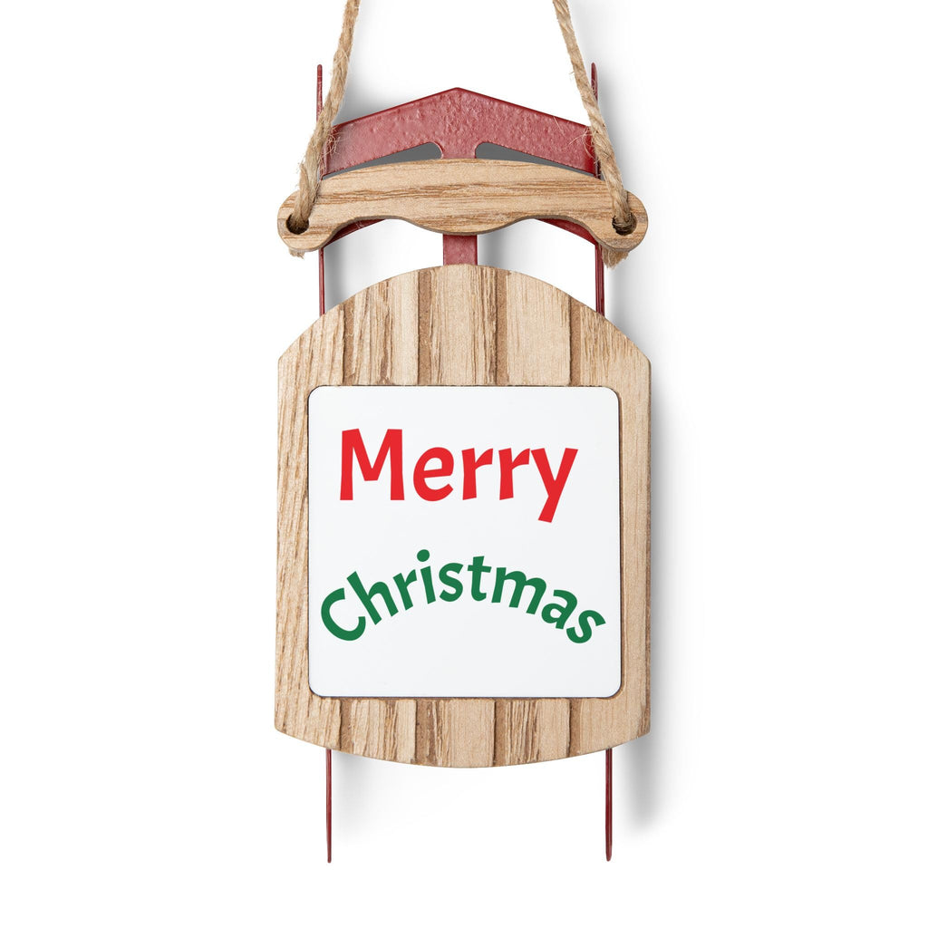 Sled Ornaments