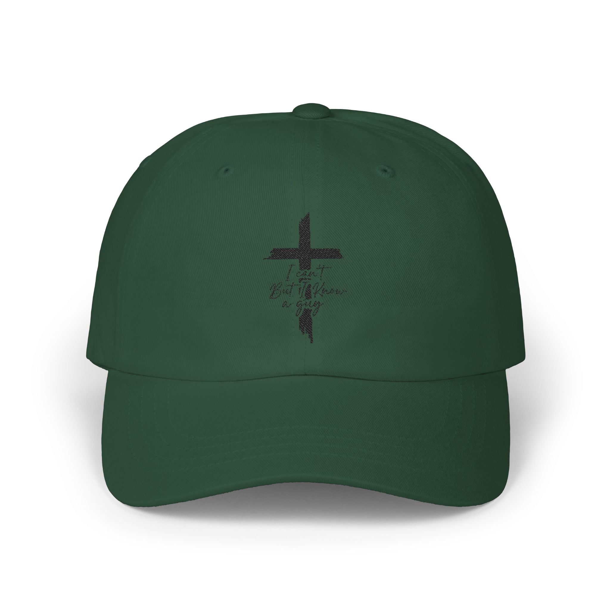 Caps with Cross with "Faith" Embroidery