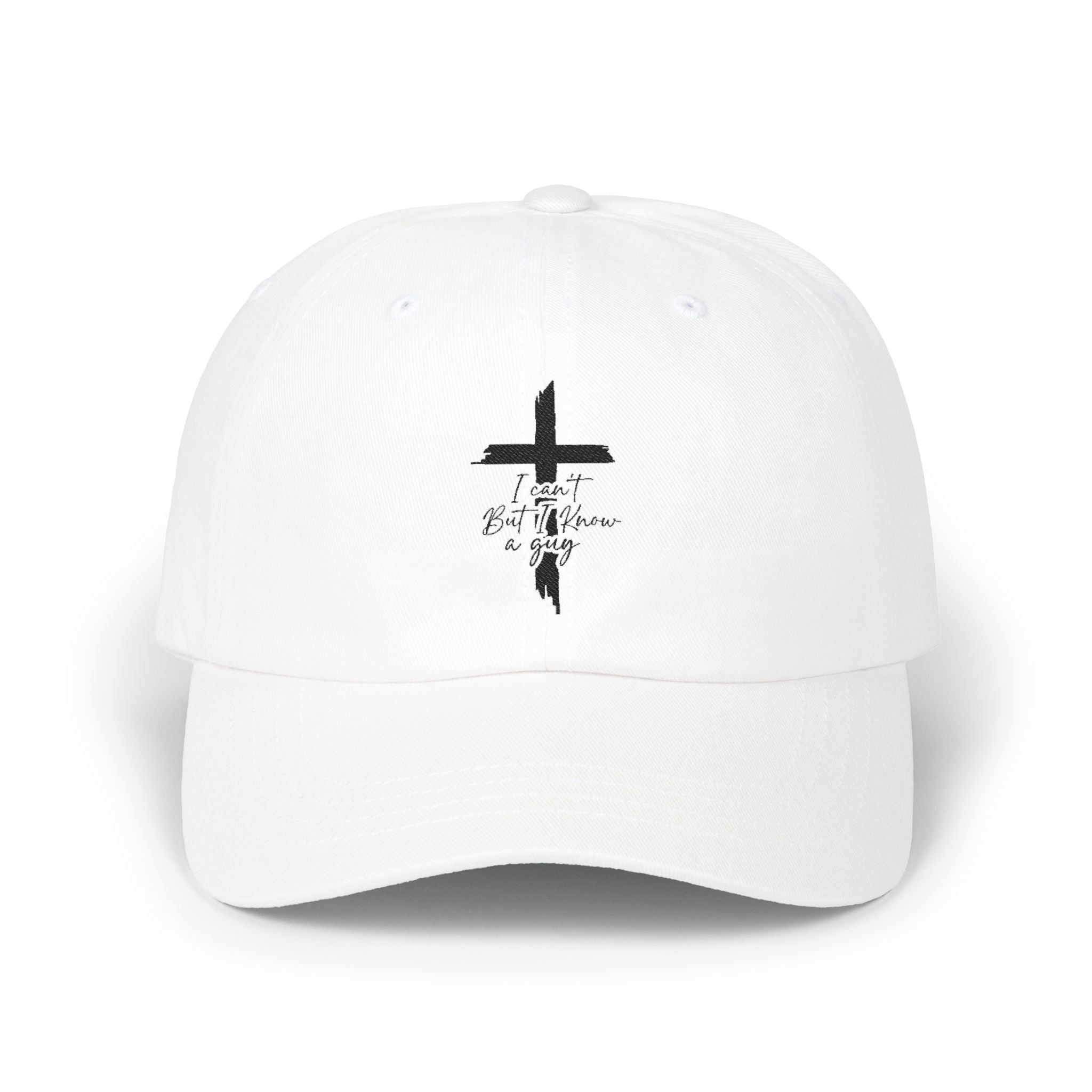 Caps with Cross with "Faith" Embroidery