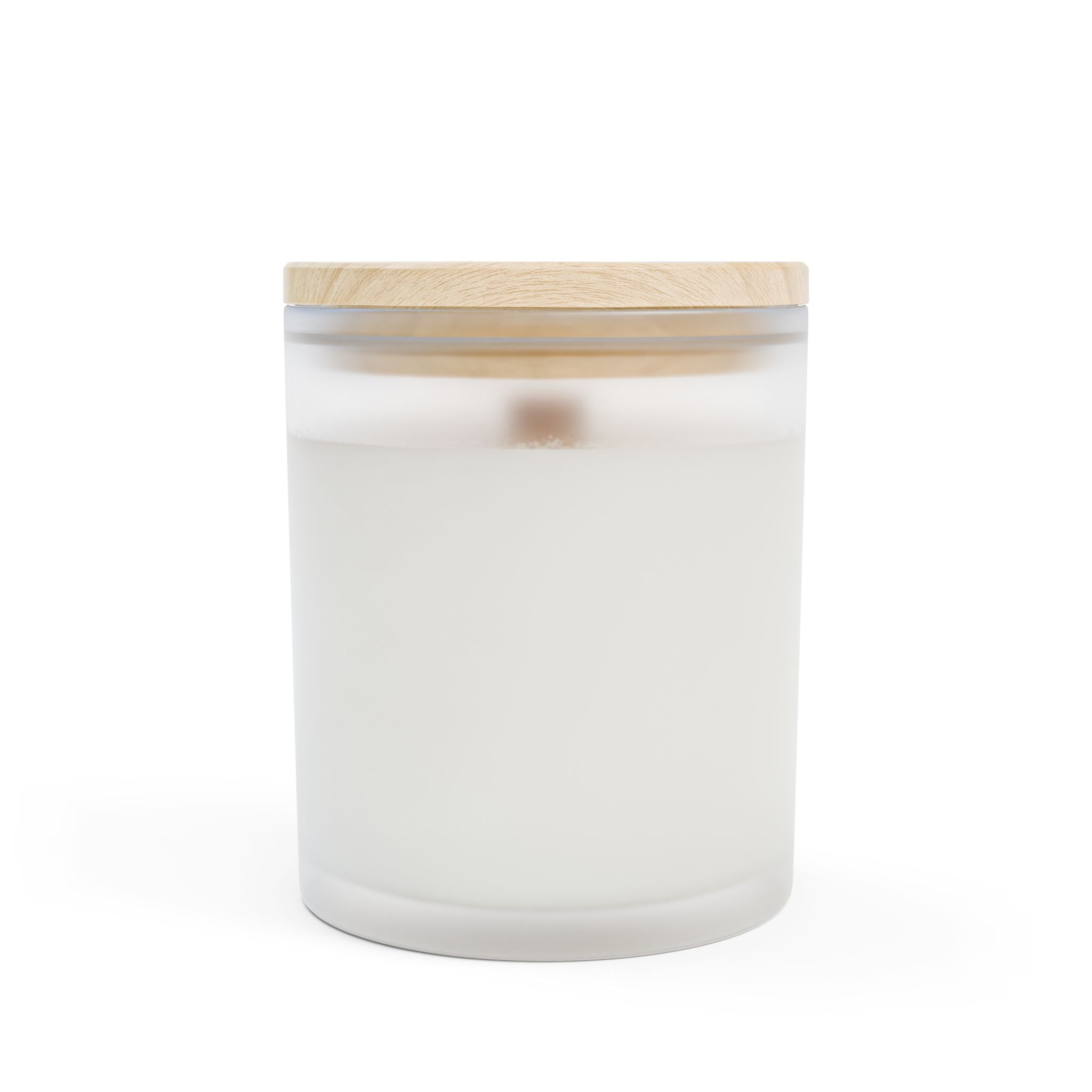 Vanilla Frosted Glass Candle