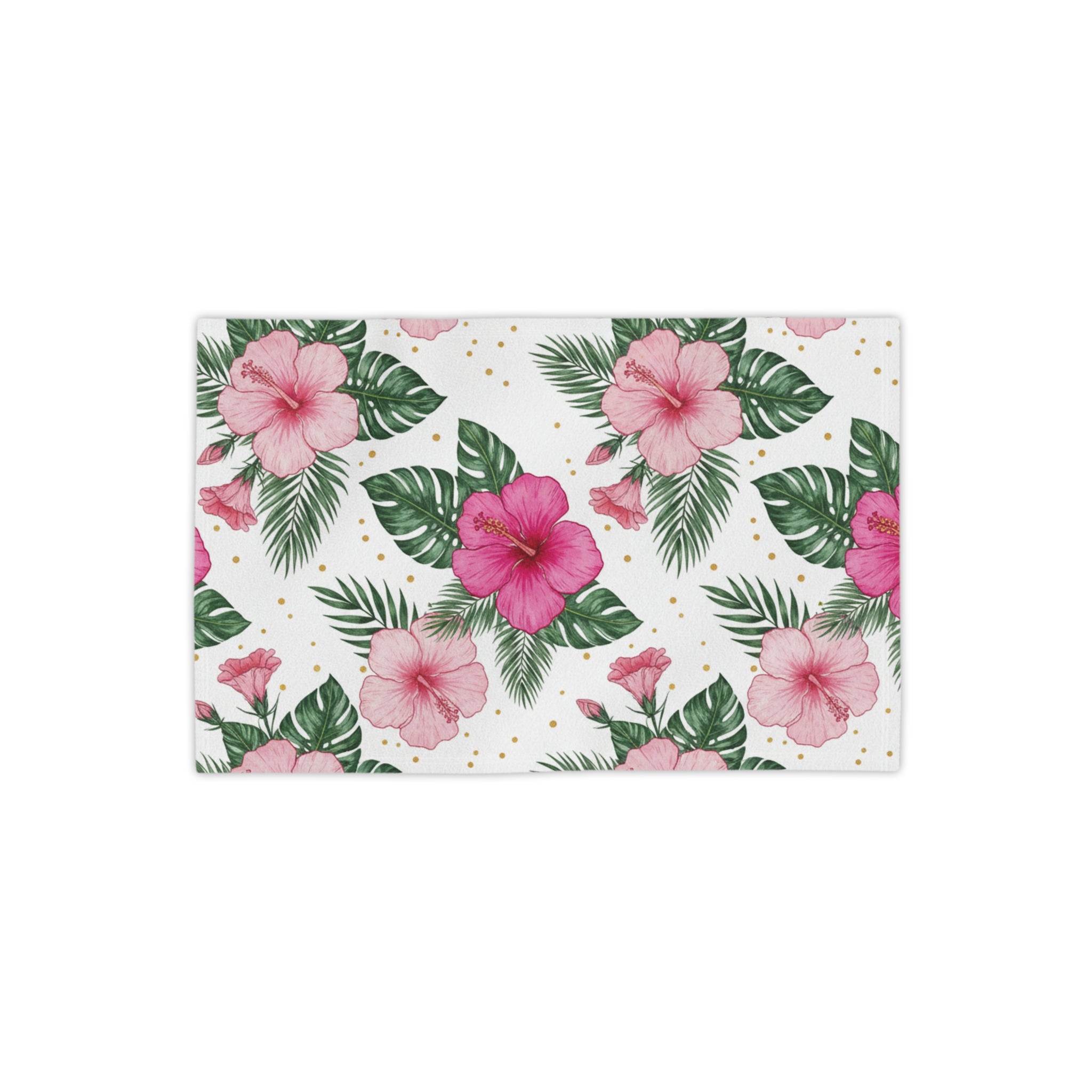 Tropical Hibiscus Beach Towel